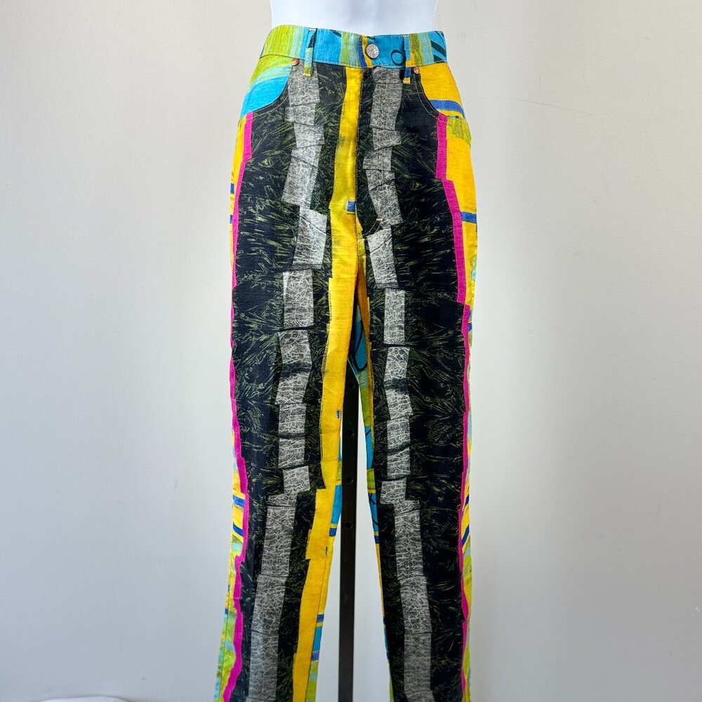 Christian Lacroix  Abstract Print Pant